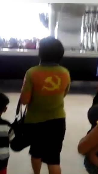 Sembiring, Pemakai Kaos Berlogo Palu Arit di Bandara Kuala Namu Akhirnya Dipulangkan