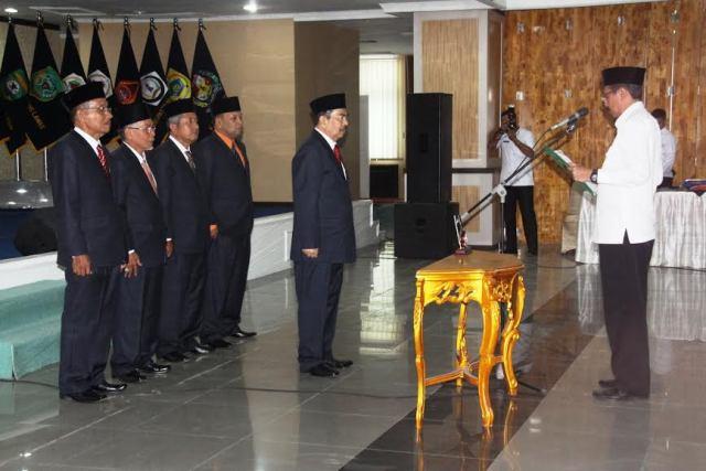 Pimpinan Baznas Provsu Periode 2016-2021 Dilantik Gubsu