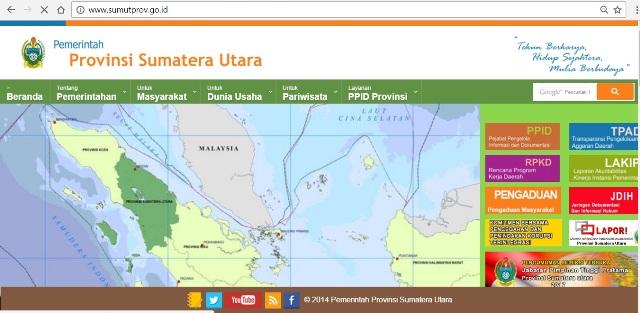 Website SKPD Pemprovsu Tak Berfungsi, Gubsu diminta Evaluasi Kepala Dinas