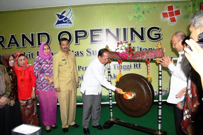 Gubsu Harap RS USU Wujudkan Pelayanan Berstandar Internasional