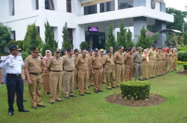 Hari Pertama Kerja Tahun 2017, 42 ASN Pemkab Deli Serdang Tak Hadir