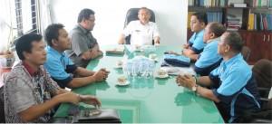Komunitas Motor Ambarwulan Club Indonesia (ACI) Kunjungi Pemkab Tobasa
