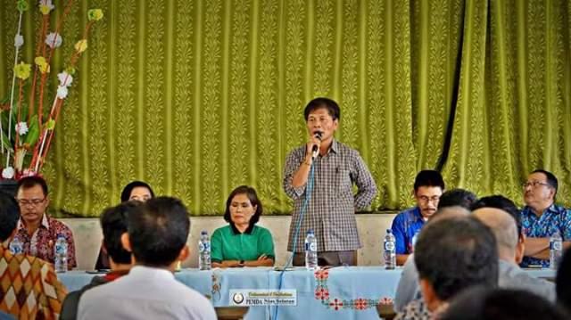 Pemkab Nisel Biayai Pembukaan Lahan Tidur Rp 200 Juta per Kecamatan