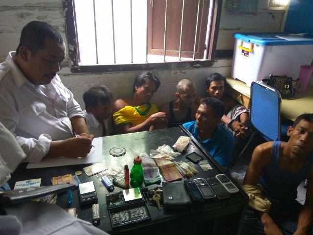 Pesta Sabu, Enam Orang Ditangkap BNNK Binjai