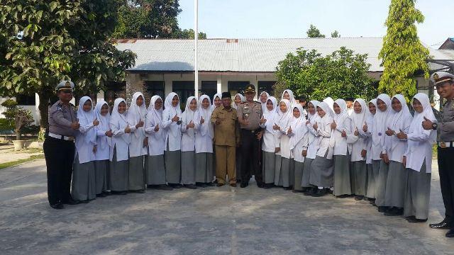 Kapolres Deli Serdang Ingatkan Siswa Jauhi Narkoba dan Pergaulan Bebas