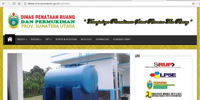 Website Bermasalah, Pimpinan SKPD Pemprovsu Dinilai Tak Peduli