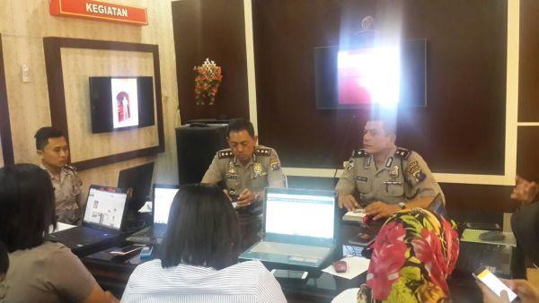 Kapolres Deli Serdang Tinjau Pelatihan E-Policing