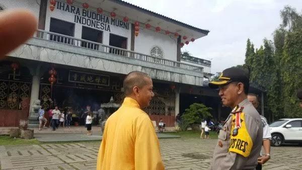 Jelang Imlek, Kapolres Siagakan 463 Personil Pam Vihara dan Klenteng