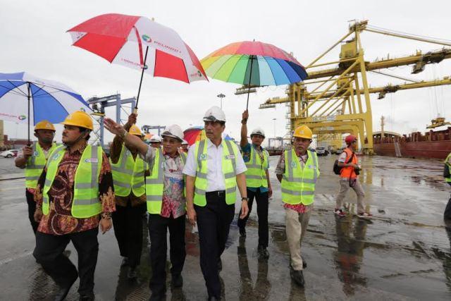 Menko Kemaritiman Kunjungi Pelabuhan Belawan dan Kuala Tanjung