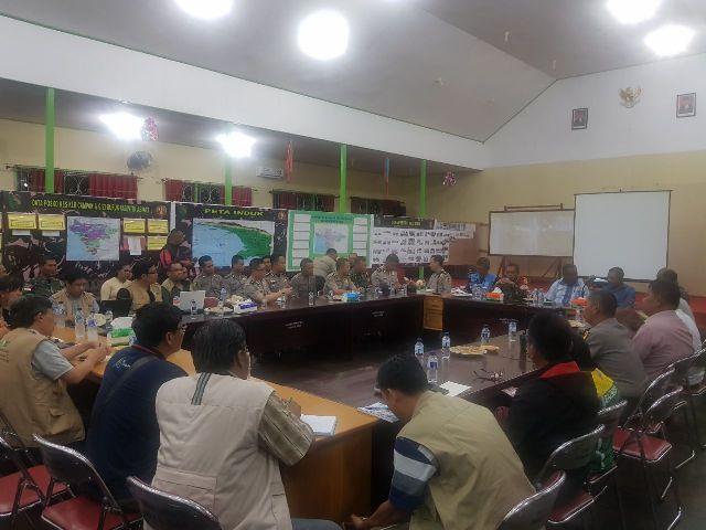 Danrem 174/ATW Pimpin Evaluasi 10 Hari Tanggap Darurat KLB Asmat