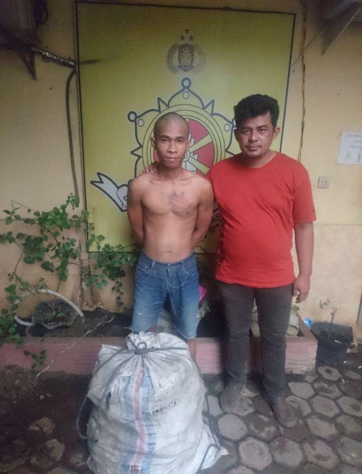 Polsek Patumbak Tangkap Pencuri Kabel PT Alumex