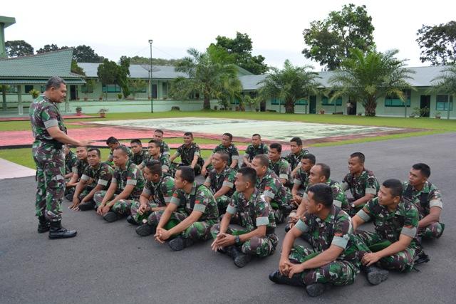 Korem 022/PT Beri Pembekalan Ilmu Teritorial kepada Prajurit