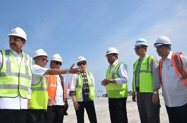 Pelindo 1 Optimis Pelabuhan Kuala Tanjung Beroperasi Kuartal II 2018