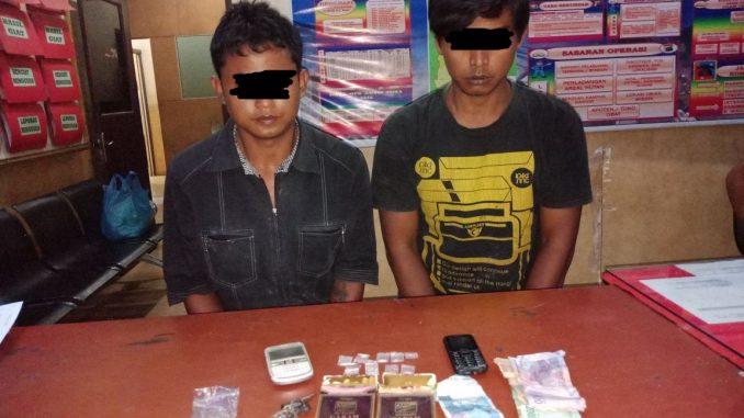 Dua Warga Patumbak Bawa Sabu Diciduk Polres Deli Serdang
