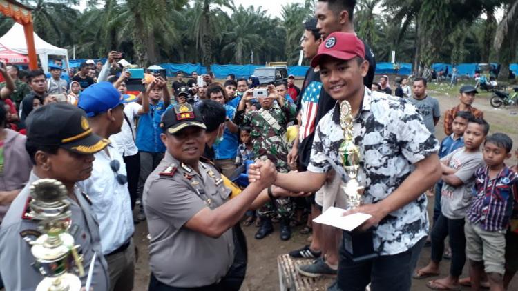 Kapolres Simalungun Hadiri Babak Final Karang Taruna Super Grasstrack Championship