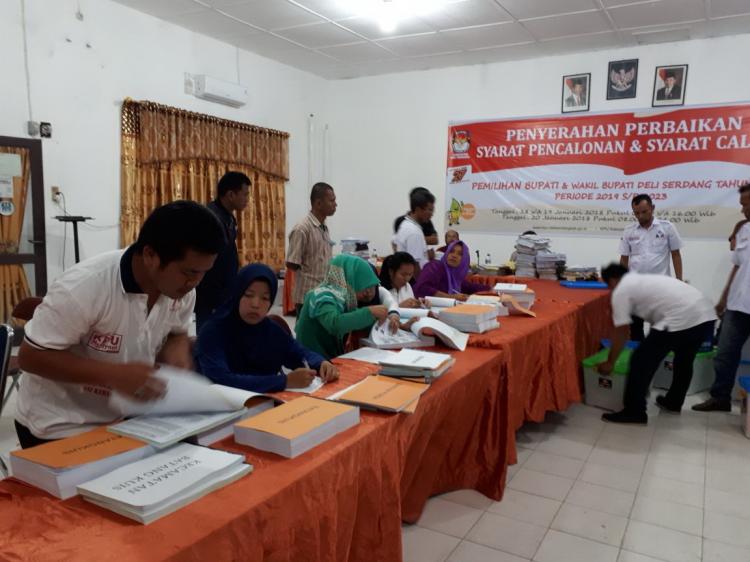 Berkas Dua Bakal Paslon Perseorangan Ditolak, Petahana Lawan Kotak Kosong