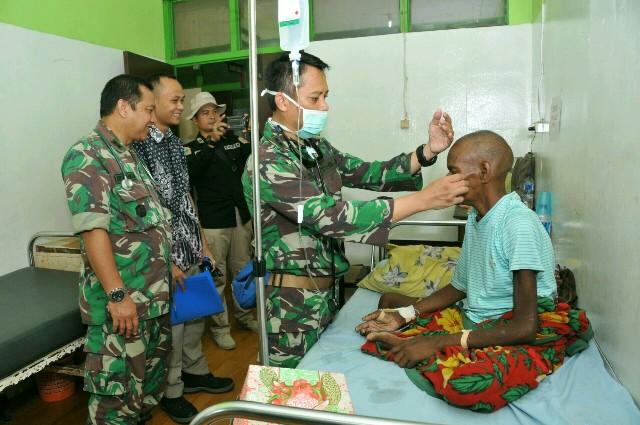 2.027 Warga Asmat Mendapat Pelayanan Kesehatan Satgas TNI