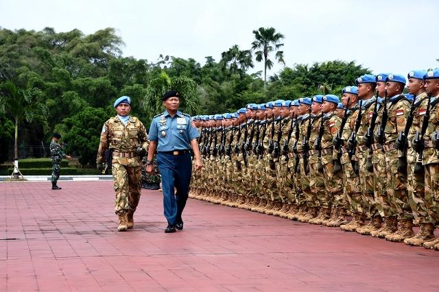 Panglima TNI: Tugas Pasukan Perdamaian Dilandasi Moral dan Doktrin Pertahanan