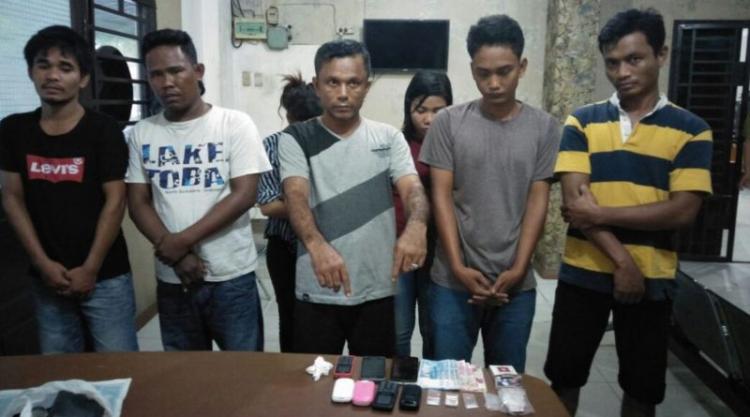 7 Pengedar Jaringan Narkoba Asahan-Tanjung Balai Diringkus Polisi