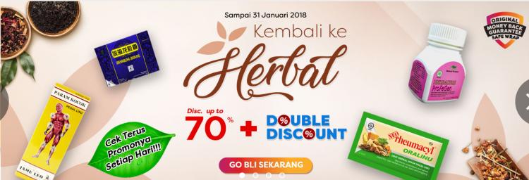 Gogobli Gelar Program Kembali Ke Herbal