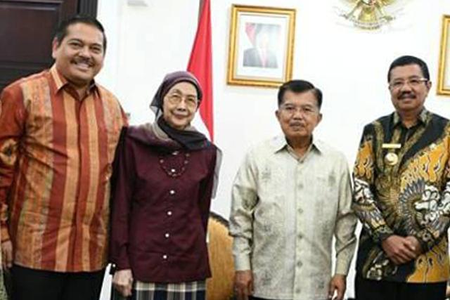 Erry Nuradi Temui Wapres Jusuf Kalla Bahas Pilkada Sumut