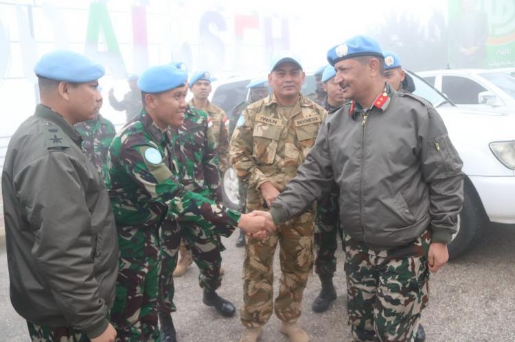 DFC Unifil Tinjau Wilayah Operasi Satgas Indobatt di Lebanon