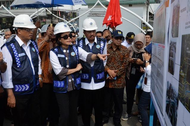 Gubsu Dampingi 3 Menteri Tinjau Proyek Double Track Kereta Api Medan-Kuala Namu