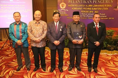 Edi Rahmayadi Dilantik Jadi Ketua Ikatan Alumni Lemhanas Komisariat Sumut