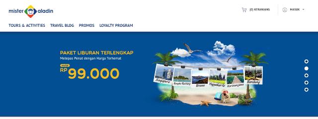 Jelang Libur Long Weekend, Mister Aladin Gelar Promo Payday dan Paket Tur Jelajah Asia