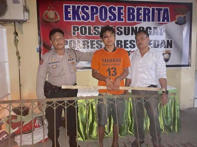 Pencuri Pagar Rumah Warga di Sunggal Ditangkap Polisi, 1 DPO