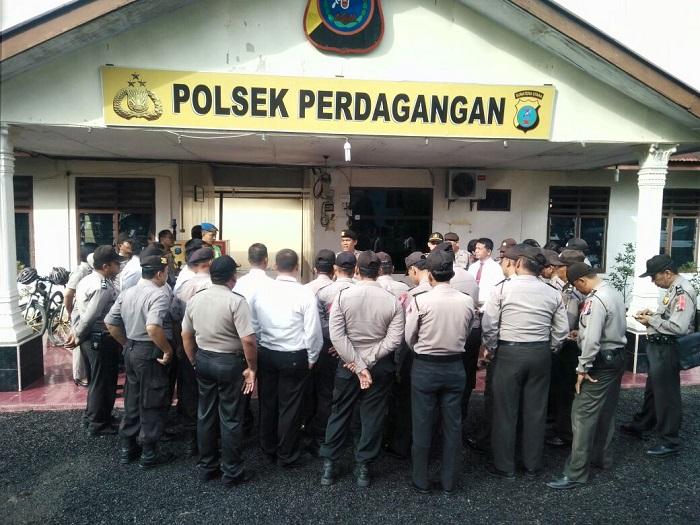 Ada Bom di Polsek Perdagangan, Polisi Langsung Amankan TKP