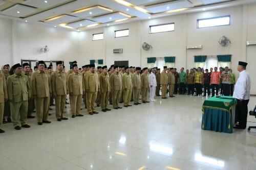 Walikota Medan Lantik Pejabat Eselon III dan IV