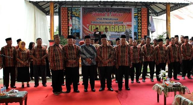 Inilah Harapan Walikota Labuhanbatu kepada Marga Siregar
