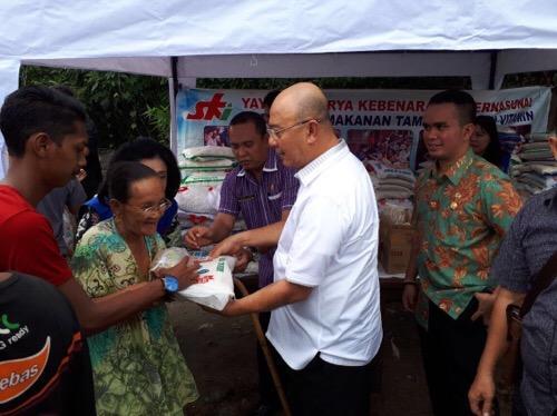Walikota Medan dan YSKI Salurkan Bantuan Kepada 150 Keluarga Kurang Mampu