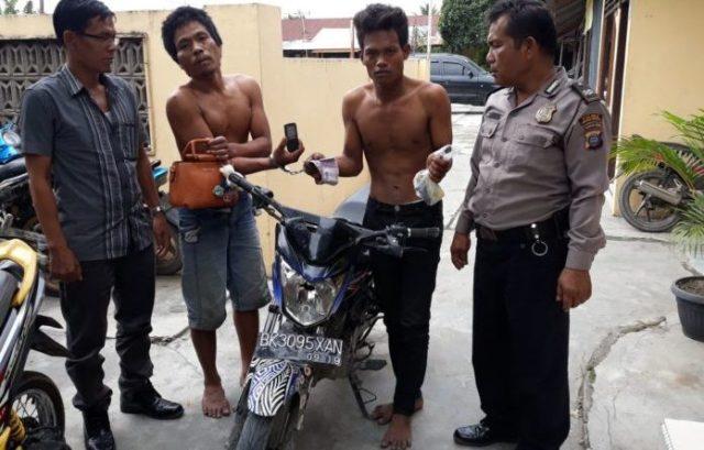 Jambret Tas Rawati Marbun, Dua Pelaku Dihajar Warga Perbaungan