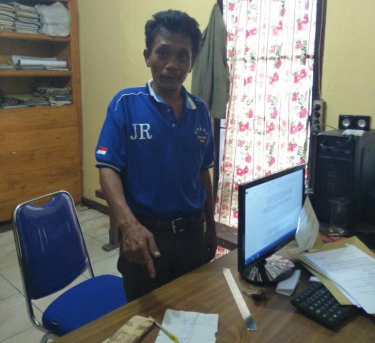Sedang Menulis Togel, EP Diamankan Petugas Polsek Panei Tengah