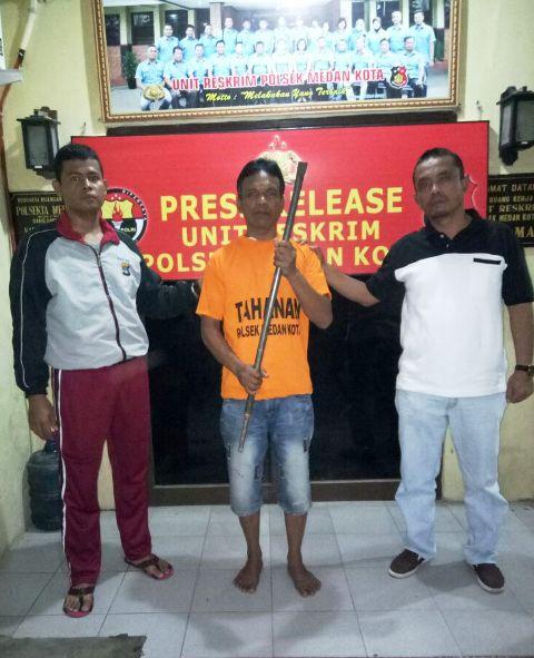 Tak Dikasih Uang, Preman di Jalan Brigjen Katamso Aniaya Ronie dengan Besi Panjang