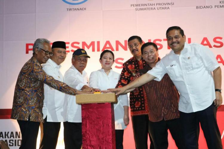 Instalasi Pengolahan Lumpur Tinja Kota Medan Diresmikan