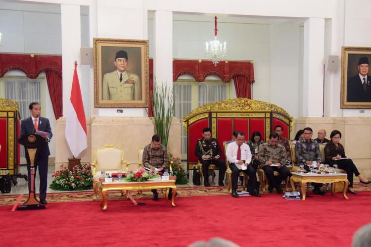 Presiden Jokowi Optimistis Pileg dan Pilpres 2019 Berlangsung Aman, Damai dan Demokratis