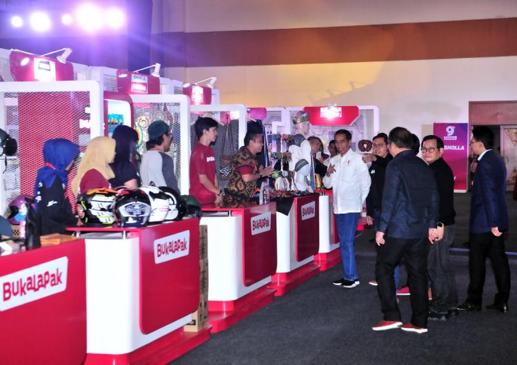 Presiden Jokowi: Jangan Sampai Produk Online Dikuasai Luar Negeri