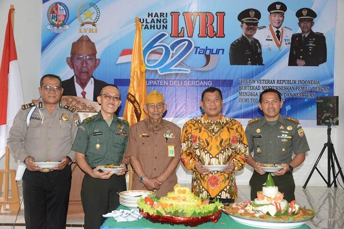 Bupati Deli Serdang Hadiri HUT LVRI ke 62 Tahun