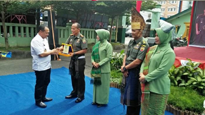 Danrem 022/PT Hadiri Pisah Sambut Dadenpom Pematang Siantar