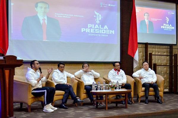 Pemerintah 'Tantang' Para Gamers di Ajang Piala Presiden Esports 2019