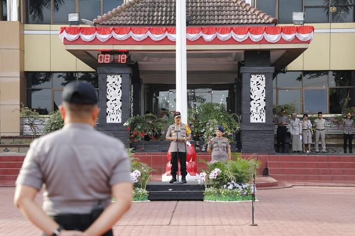 Sebanyak 1.722 Personel Jajaran Poldasu Naik Pangkat