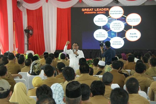 Kunker ke Deli Serdang, Gubsu Minta Kepala Desa Turun ke Masyarakat