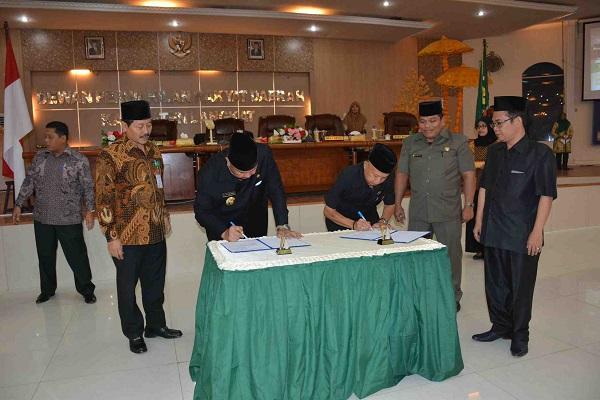 DPRD Langkat Gelar Paripurna Laporan LKPJ Bupati Langkat