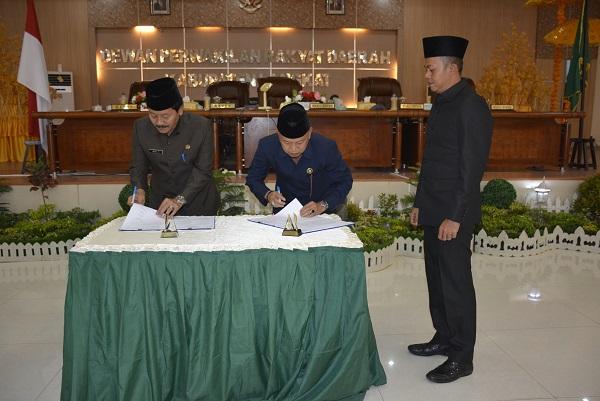 DPRD Langkat Sahkan 7 Perda Langkat Tahun 2018, Salah Satunya Perda Kawasan Bebas Asap Rokok 