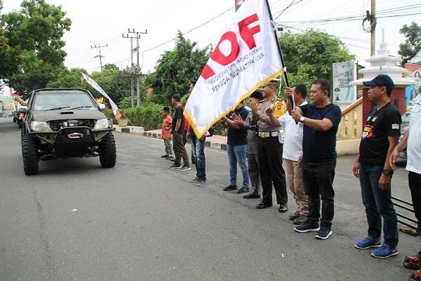 IOF Pengcab Labuhanbatu Gelar Labuhanbatu Offroad 1 di Rantauprapat