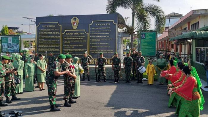 Laksanakan Serbuan Teritorial, Danrem 022/PT Kunker ke Kodim 0203/Langkat