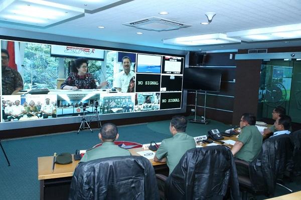 TNI Ikut Uji Coba Jaringan Optik Bawah Laut Palapa Ring Paket Tengah